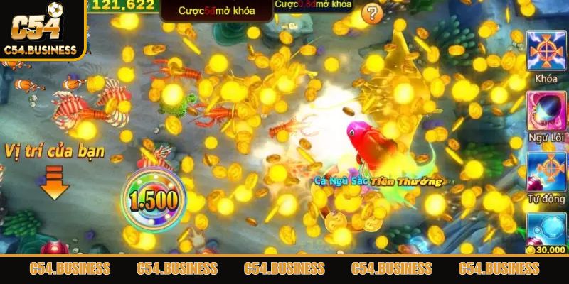 Bắn cá jackpot tiêu diệt mục tiêu nổ thưởng lớn