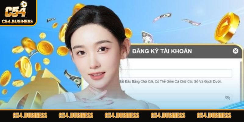 Chỉ cần vài thao tác bạn có ngay tài khoản tại nền tảng
