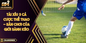 Tài xỉu 3 cá cược thể thao - Sân chơi của giới sành kèo